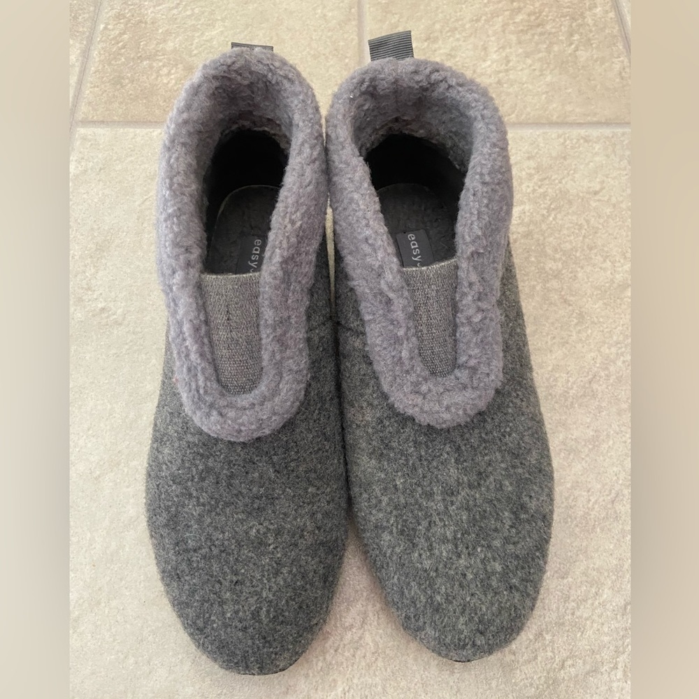 COPY - COPY - COPY - Woman's Easy Spirit Treepose Gray Booties-7W​​​​​​​​​​​​​​…